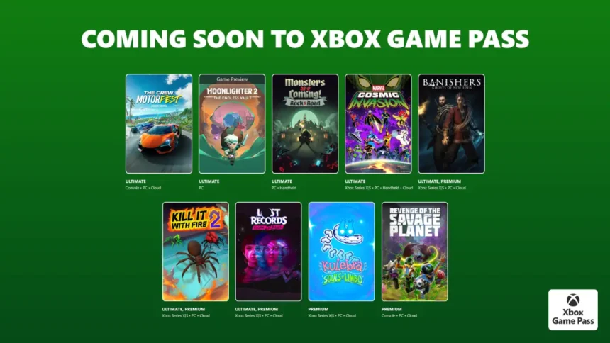 New Xbox Game Pass Games List Update For Monthly Players