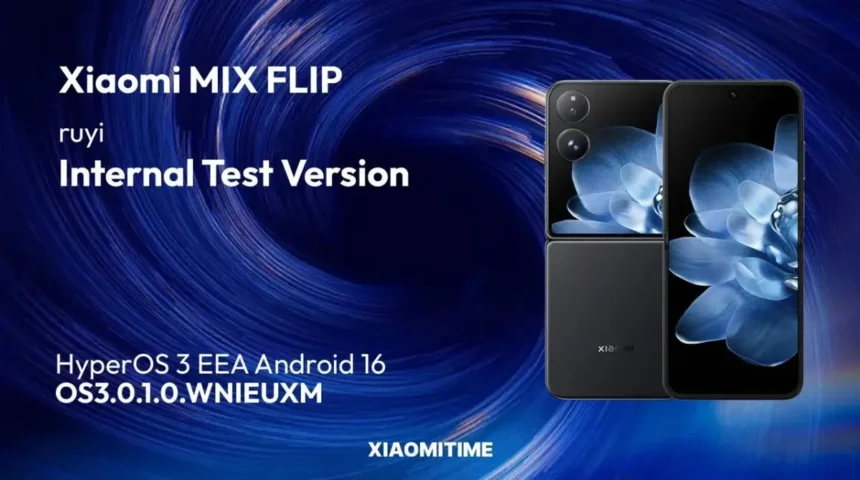 Xiaomi Mix Flip Set For Global Hyperos 3 Update Rollout